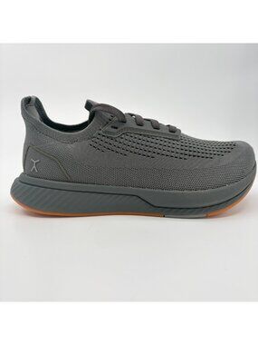 Flux Footwear Adapt Runner Gray Gum Womens Size 8 Athletic Knit Shoes Sneakers